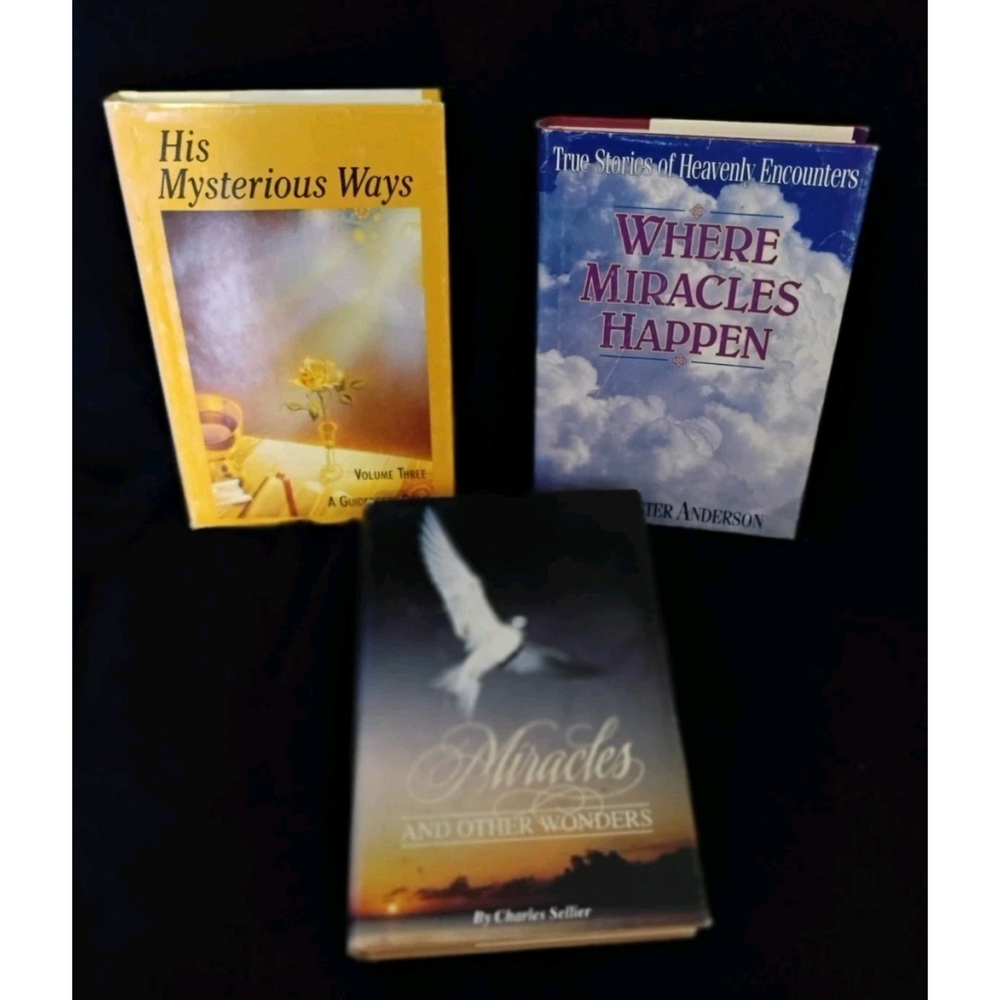 Lot of 3 Christian Books